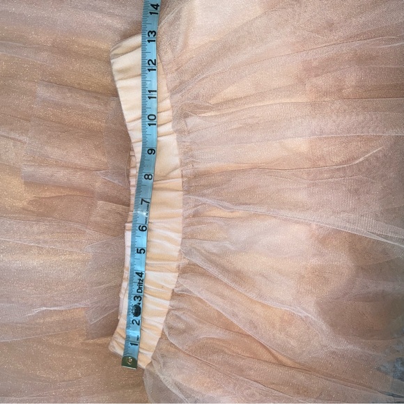 Chicwish Nude Pink Layered Tulle Skirt - Picture 6 of 8